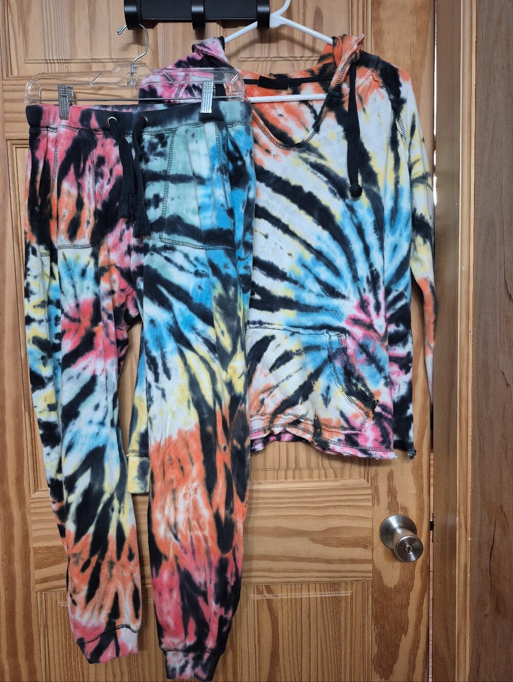 VICI Tie Dye Hoodie Jogger Set
